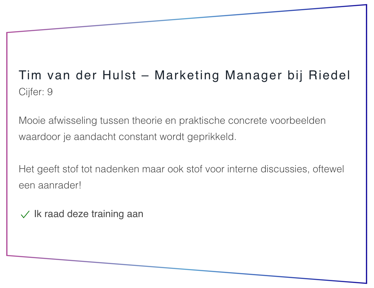 review online retail training